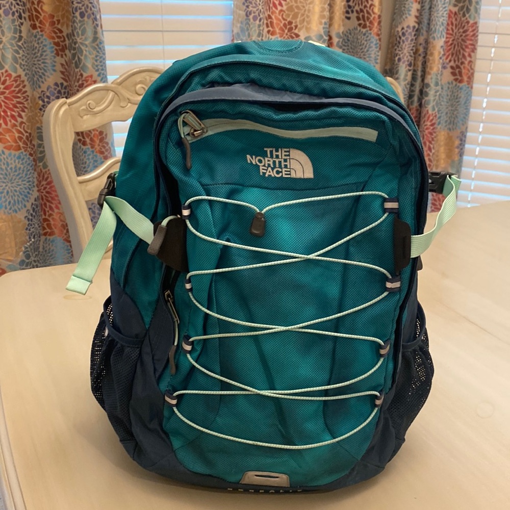 NORTH FACE Borealis Backpack Green/Teal/Navy